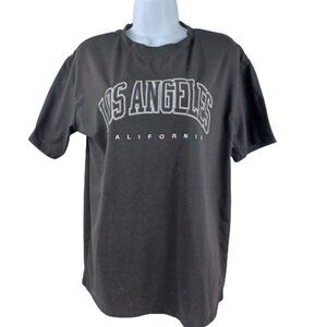 Black Los Angeles T-shirt Size L Women's